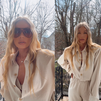 Komplet Wide Linen Natural