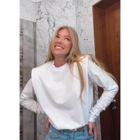 Longsleeve Nan white